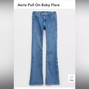 Aerie Baby Flare Jean